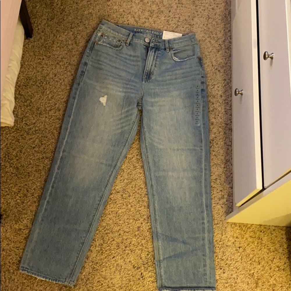 New American eagle light wash jeans
